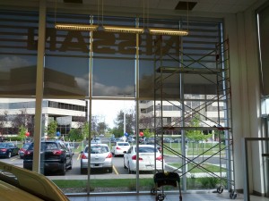 Stores solaires motorisés